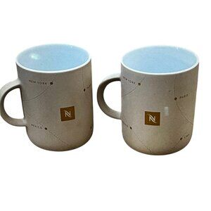 Nespresso City Mug With World Cities Print Set of 2